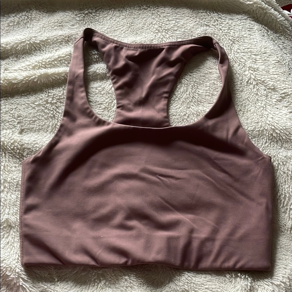Girlfriend Collective Paloma Bra in Rose Quartz